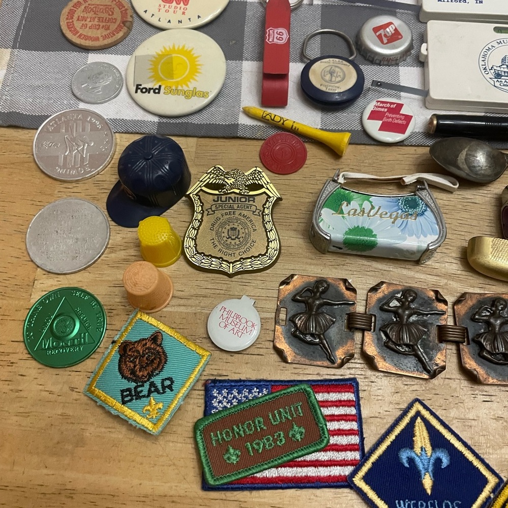 Vintage junk drawer items LOT - Picture 3 of 7